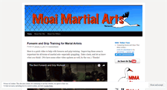 Desktop Screenshot of moaimartialarts.com